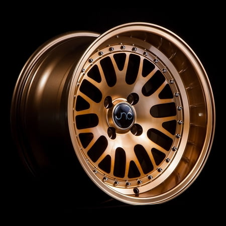 For 17x9 inch (1 Single Wheel Only) JNC Wheels - 17" JNC001 Transparent Bronze Rim - 5x100/5x114.3 JNC Wheels-18510002502
