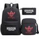 thumbnail image 1 of Conjunto de tres mochilas estampadas para hombres y mujeres para estudiantes adolescentes en los Estados Unidos, 1 of 6