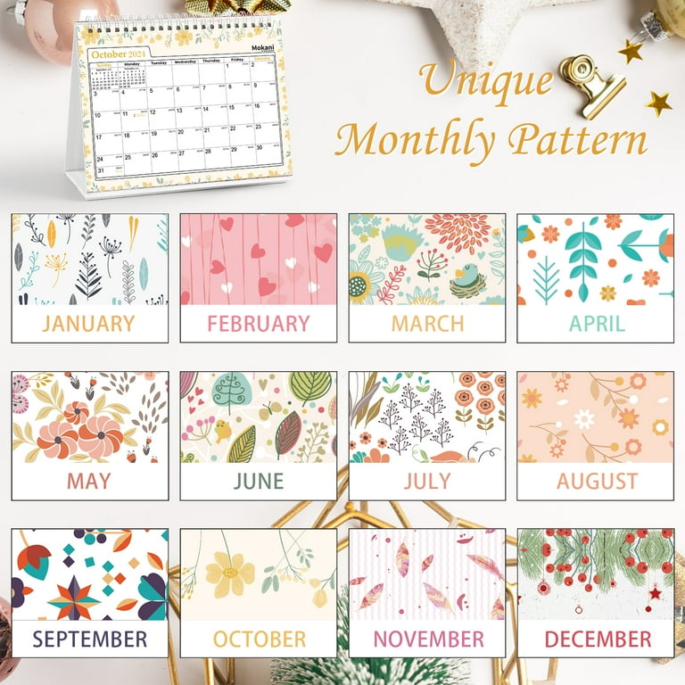 Small Desk Calendar 2025 Printable