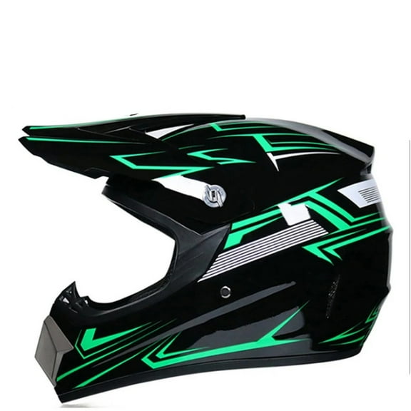 BAIANNAN New Motorcycle Helmet Motocross Dirt Bike Off Road Motorbike Helmet Set Full Face MTB Helmet with Goggles Gloves Face Cover