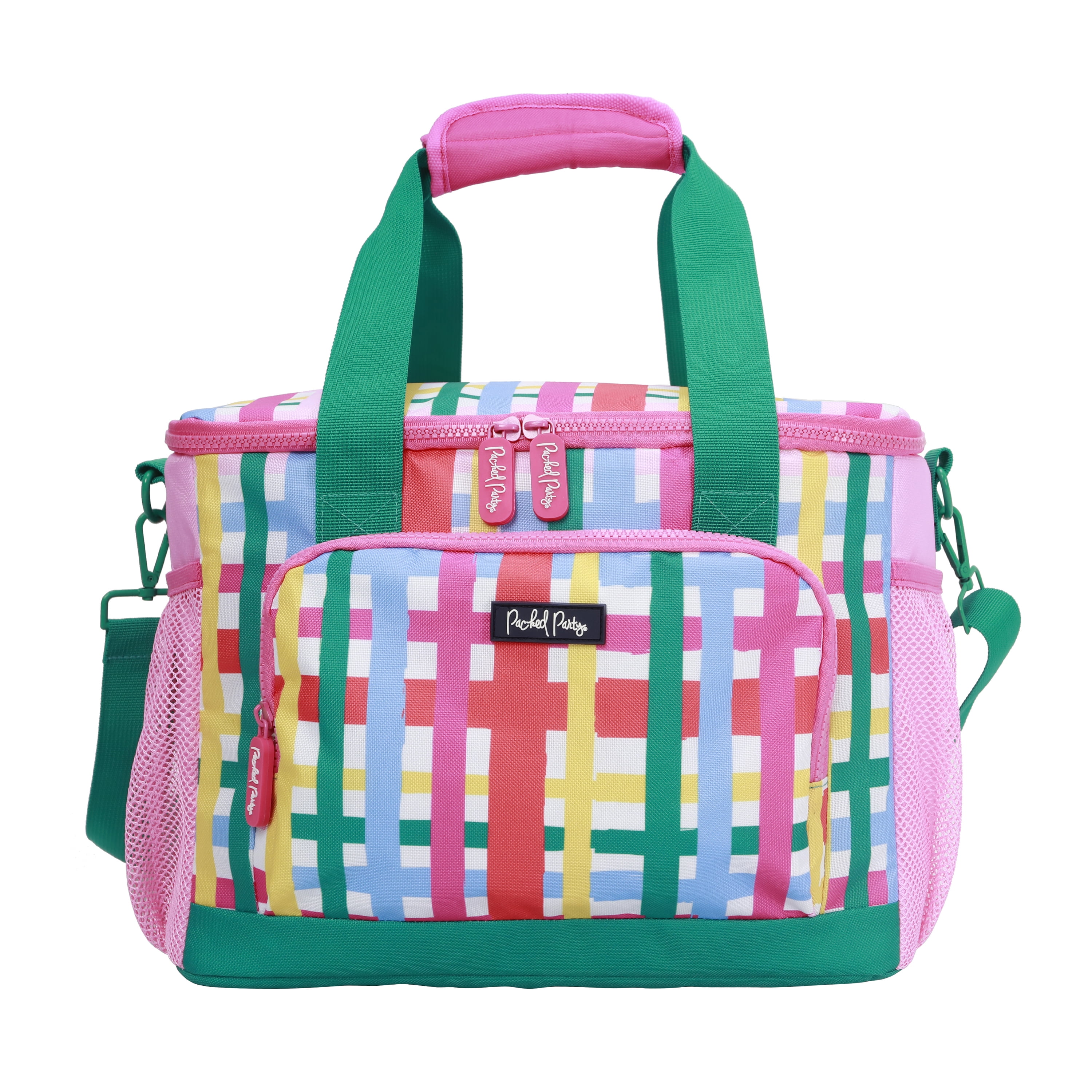 Packed Party Mad for Plaid 24-Can Soft Cooler Bag