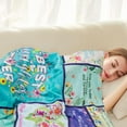 thumbnail image 3 of Grandma Gifts, Gifts for Grandma Blanket, Grandma Birthday Gifts, Mothers Day Christmas Grandma Gifts from Granddaughter, Gift for Grandmother Nana Super Soft Flannel Throw Blanket 50" x 60", 3 of 6