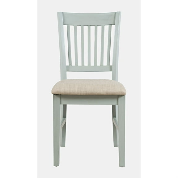 Jofran Craftsman Slat-Back Upholstered Desk Chair