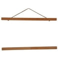 thumbnail image 5 of WALFRONT Poster Hangers,Poster Hanger,Modern Magnetic Wooden Photo Frame DIY Custom Poster Scroll Prints Artwork Hanger Teak Wood, 5 of 7