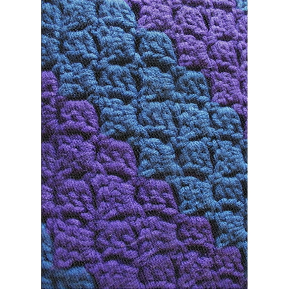 Ahgly Company Machine Washable Indoor Rectangle Transitional Blue Lotus Blue Area Rugs, 2' x 5'
