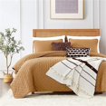 thumbnail image 5 of Quilt Bedding Set Pumpkin Yellow - 3 Piece - Queen, 5 of 5