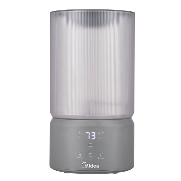 Midea 1 Gallon Ultra-Sonic Cool Mist Humidifier with Aroma Tray and 360° Mist Nozzle, MSU16UC1DG