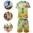 thumbnail image 4 of Kids Tinker Bell Short Sleeve T-Shirt And Shorts Outfit Set Athletic Mesh Shorts Set for Boys, 4 of 7
