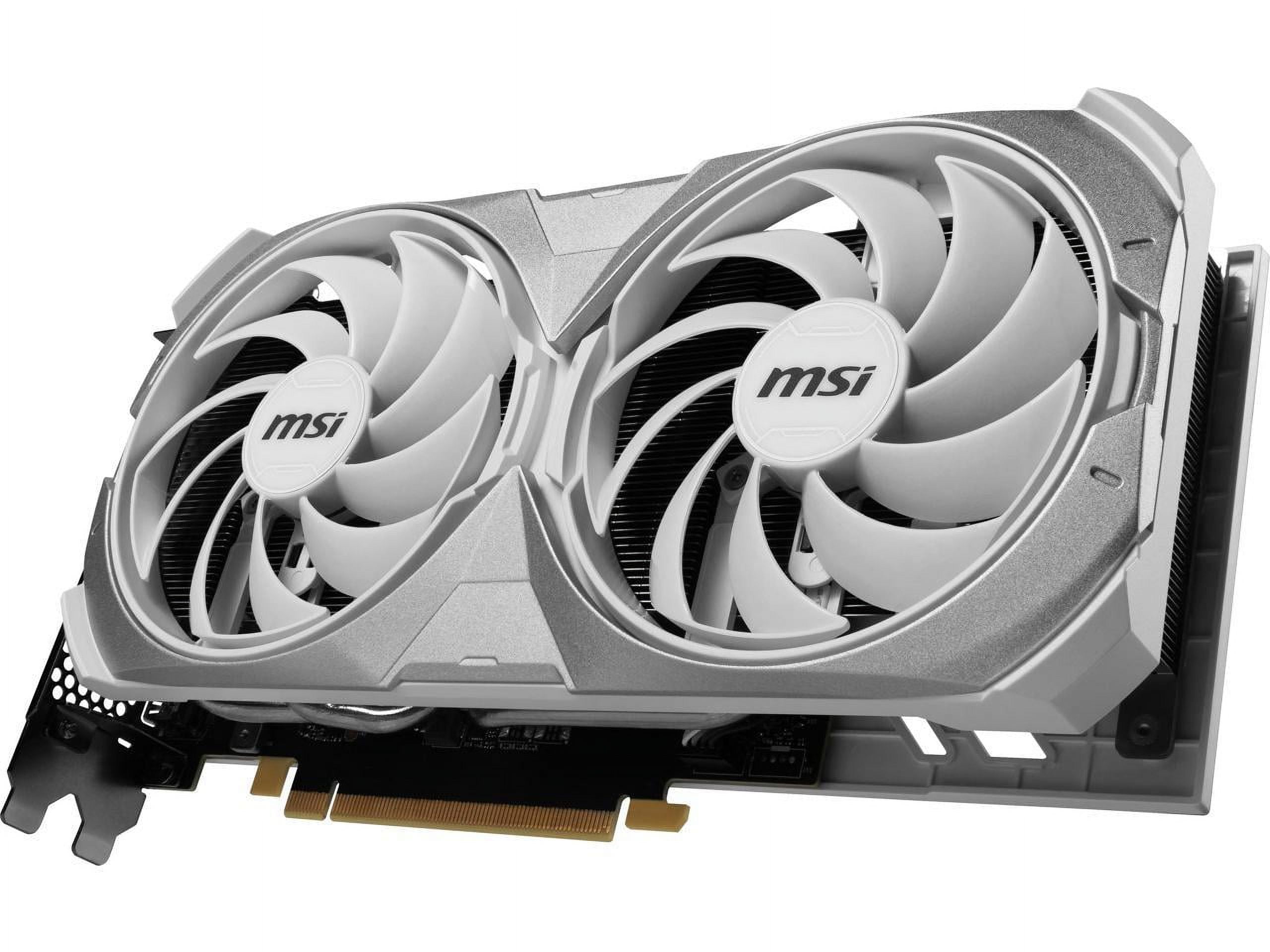 MSI Gaming GeForce RTX 4070 Ti SUPER 16G Ventus 2X White OC MSI Gaming GeForce RTX 4070 Ti SUPER 16G Ventus 2X White OC