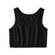 thumbnail image 1 of Jumpingount Chaleco corto para lesbianas, corsé de verano, ropa interior moldeadora de pecho, Tops ajustables, disfraz para hacer ejercicio, Camisetas sin mangas XL negro, 1 of 6