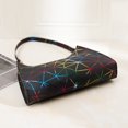 thumbnail image 3 of Bolsa Moda mujer Casual líneas geométricas láser PU cuero hombro axila bolsos Tmvgtek Para Estrenar, 3 of 9
