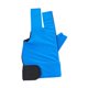 thumbnail image 2 of Guante de billar Strade Fareast Limited antideslizante para mano izquierda azul, 2 of 8