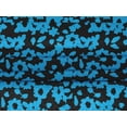 thumbnail image 4 of oneOone Velvet Medium Blue Fabric Florals Sewing Material Print Fabric By The Yard 58 Inch Wide, 4 of 4