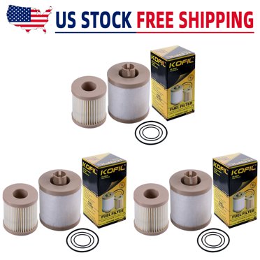 Motorcraft FD4615 Diesel Fuel Filter 4-Pack For Ford 6.7L Power Stroke F-250/F-350