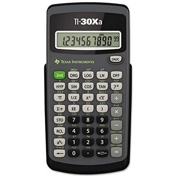 Texas Instruments TI30XA TI-30Xa Scientific Calculator, 10-Digit LCD