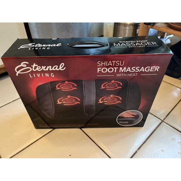 Appareil de Massage Shiatsu pour les Pieds à Chaleur Vie Éternelle