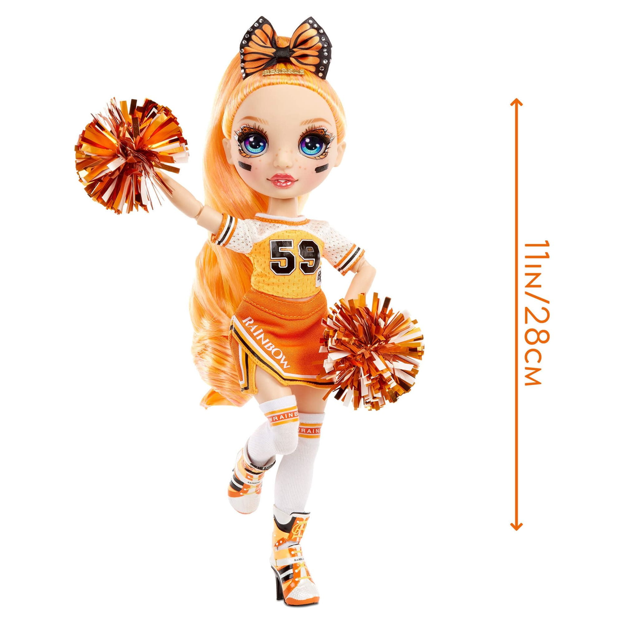 Rainbow High Orange Doll Cheerleader Poppy Rowan - Simpson Advanced  Chiropractic & Medical Center