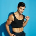 thumbnail image 2 of Men Chest Shape Vests Male Lift Supporting Posture Control Breast Gynecomastia Professional Slimming Tank Top Correct Corset Compressing Compression No.2, 2 of 9