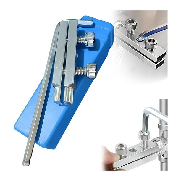 Herramienta para Quitar Grifos Rotos, Extractor de Tornillos Pelados, Herramienta para Extraer Tuberías Rotas, Juego de Extractores de Tuberías 1 Juego