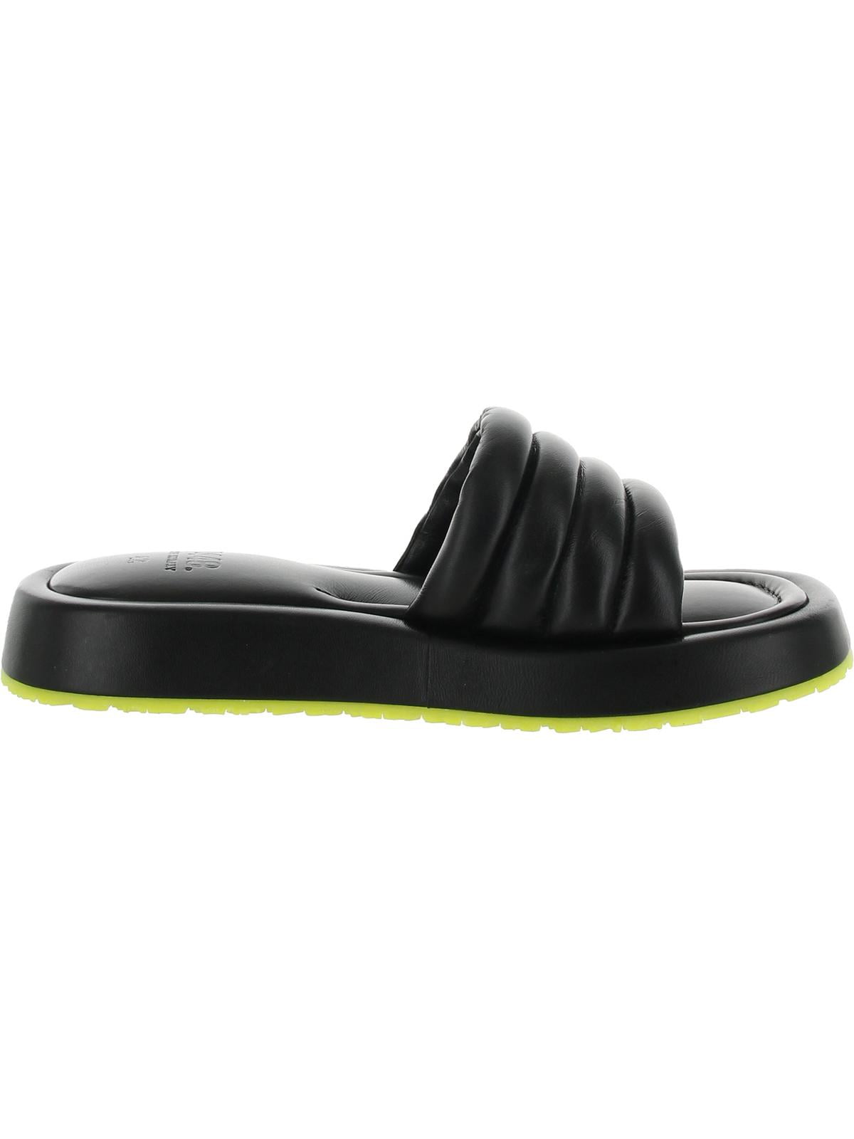 P448 Womens Fergie Slip On Open Toe Slide Sandals - Walmart.com