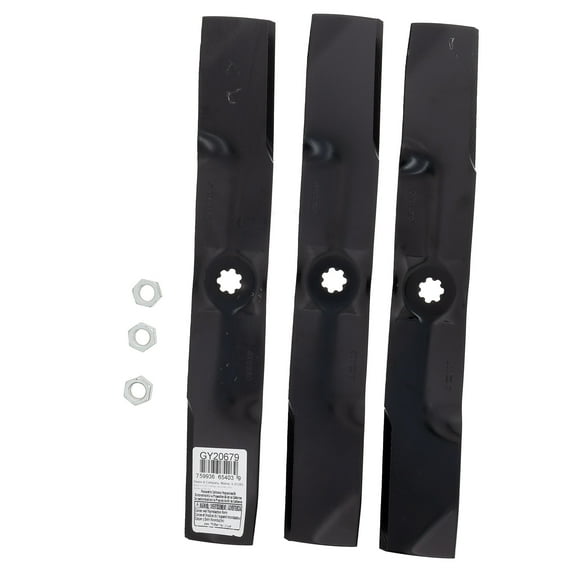 John Deere GY20679 Medium Mower Blade Kit G 110 D 170 Lawn Garden Tractor