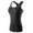 Black, variant on Big Clearance, Women's Sports Compression Quick Dry Vest Tank, Solid Color Tight Slim Fitness Workout Gym Yoga Workout Cycling Running Tank Top