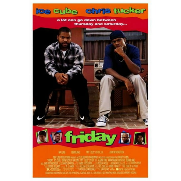 Pop Culture Graphics MOVEF7360 Friday Movie Poster Print, 27 x 40