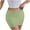 Green, variant on Women's Summer Solid Color Mini Skirt High Waisted Elastic Waist Bodycon Skirt Stretchy Casual Clubwear Plus Size S-2XL Soft Milk Silk Single-Sided Brushed Sexy Short Skirt