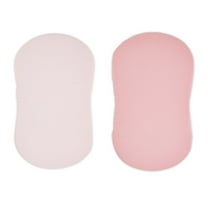 Parent's Choice 100% Microfiber Bassinet Sheets for Baby Girls, Pink, 2-Pack