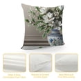 thumbnail image 4 of Leisuo Chinoiserie Pillow Covers Blue and White Grand Millenial Outdoor Porcelain Decorations Decorative Throw Pillows Cases Cushion Covers for Home Room Couch Decor, 4 of 5