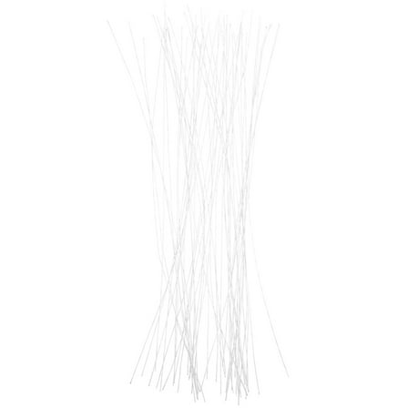 60pcs DIY Floral Stems Artificial Flower Rods Plant Wire Stems Florist Supplies