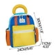 thumbnail image 3 of Mochila infantil para la escuela | Mochila de lona ligera para niños con soporte para la columna vertebral | Correas acolchadas ajustables | Cremalleras resistentes | 24x30x11cm | Bolsa de viaje o, 3 of 5