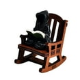thumbnail image 1 of Ghostly Halloween Necessity Rocking Chair with Mysterious Spirit in Black Robes Resin Collectible, 1 of 6