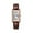 Brown, variant on VerPetridure Women Crystal Golden Leather Analog Quartz Wrist Watch ladies watch black