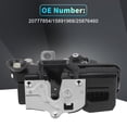 thumbnail image 4 of Actuador de cerradura de puerta eléctrica del lado del pasajero trasero derecho para Pontiac G6 2007-2010 No.20777854 Negro, 4 of 8