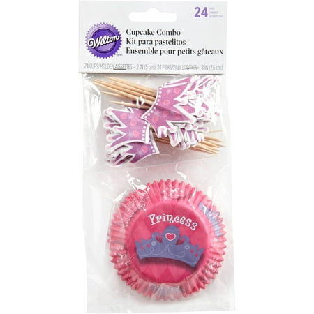 

Wilton Cupcake Combo Set Princess 24 ct. 415-1313