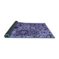 thumbnail image 2 of Ahgly Company Indoor Rectangle Oriental Blue Modern Area Rugs, 5' x 7', 2 of 4