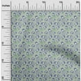 thumbnail image 2 of oneOone Viscose Chiffon Light Green Fabric Travel Craft Projects Decor Fabric Printed By The Yard 42 Inch Wide, 2 of 4