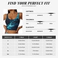 thumbnail image 5 of KLL Futuristic Jet Ski Adventure for Workout Tank Tops for Women,U Back Fitness Top Built in Shelf Bras Padded Fit for Yoga Gym-, 5 of 8