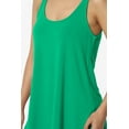 thumbnail image 5 of Women's Tank Tops Scoop Neck Loose Fit Summer Casual Round Hem Sleeveless Tee, 5 of 7