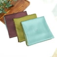 thumbnail image 5 of Olive Tree Pure Silk Scarf | Sage Green, Olive Green, Olive Purple | Small Head Scarf Or Large Square Shawl | Solid Colour Collection, 5 of 5