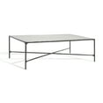 thumbnail image 5 of SAFAVIEH Couture Jessa Glam Metal Coffee Table, Black/White, 5 of 11