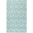 thumbnail image 4 of SAFAVIEH Montauk Rhoda Geometric Area Rug, Aqua/Ivory, 5' x 8', 4 of 5