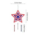 thumbnail image 3 of Colgante de carillón de viento con forma de estrella del Día de la Independencia, decoración para fiesta del Día de los Estados Unidos, 3 of 6