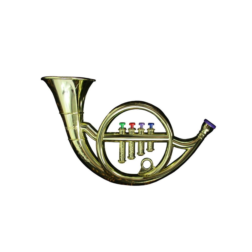 Jazz Music Plastic French Horn Toy Working Valves Novelty Costume