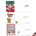thumbnail image 5 of 10 Assorted Set Funny Christmas Greeting Cards - Holiday Laughs - Noel Cartoons with Santa, Naughty Kids, and Bears, 5 of 6