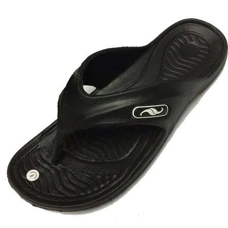 0121 Men's Rubber  Sandal Slipper Comfortable Shower Beach Shoe Slip On Flip