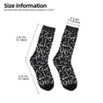 thumbnail image 2 of Rocae Numbers for Girls Boys Crew Socks,Children's Socks, Kids Socks, Toddler Socks: Daily Wear with Kids School Uniform, 2 of 5
