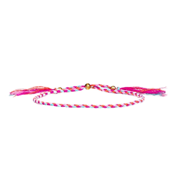 Pulseras de Hilo ajustable Minnieouse con borlas Decoraciones Tipo 3
