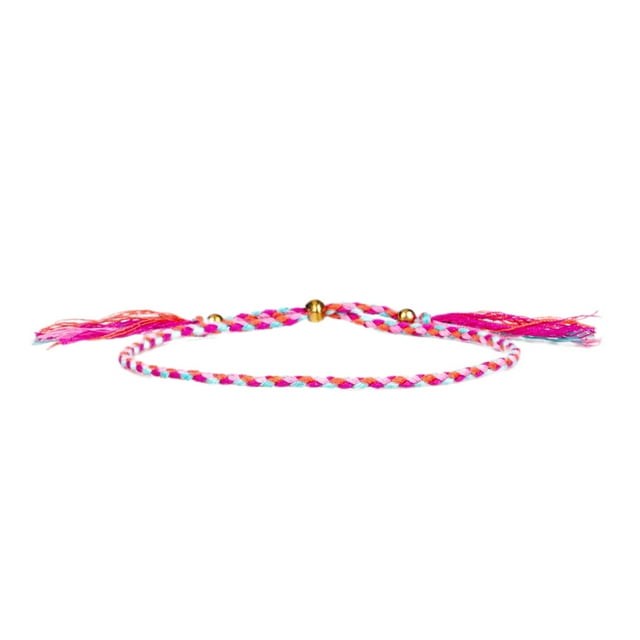 Bracelet Tressé Accessoire de Mode Femmes Hommes Bracelet Bijoux Accessoires avec Structure Franges Exquise Fil Réglable Bracelets avec Frange Décors Type 3